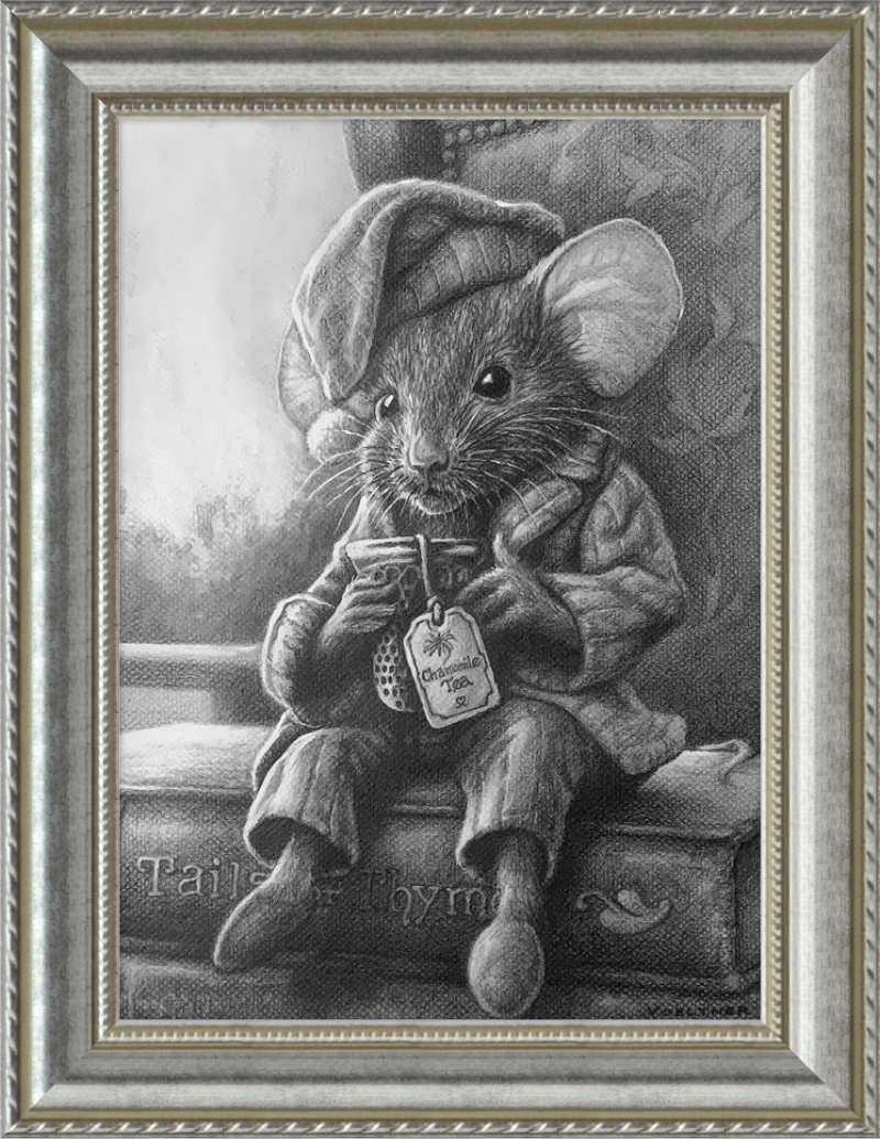 The Dormouse (Drawing) Art Print
