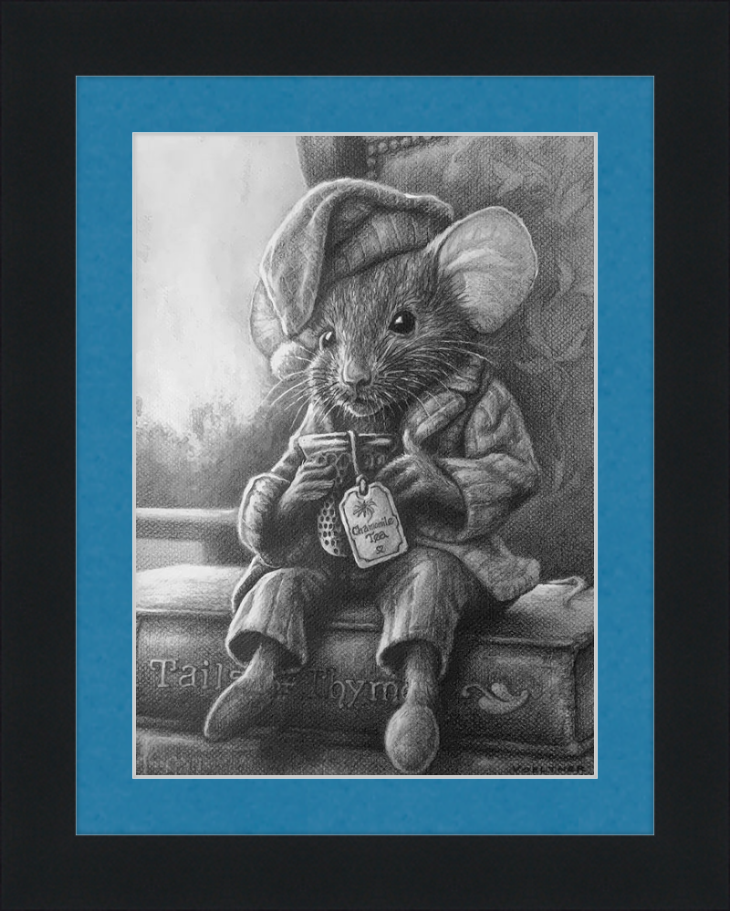 The Dormouse (Drawing) Art Print