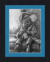 The Dormouse (Drawing) Art Print