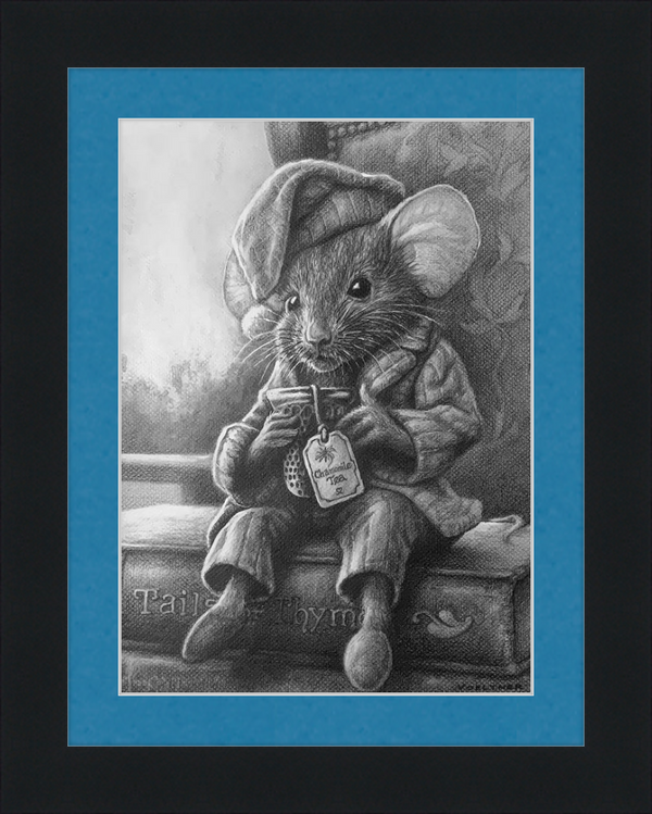 The Dormouse (Drawing) Art Print