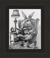 The White Rabbit (Drawing) Art Print