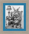 The White Rabbit (Drawing) Art Print