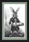 The March Hare (Drawing) Art Print