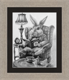 The White Rabbit (Drawing) Art Print