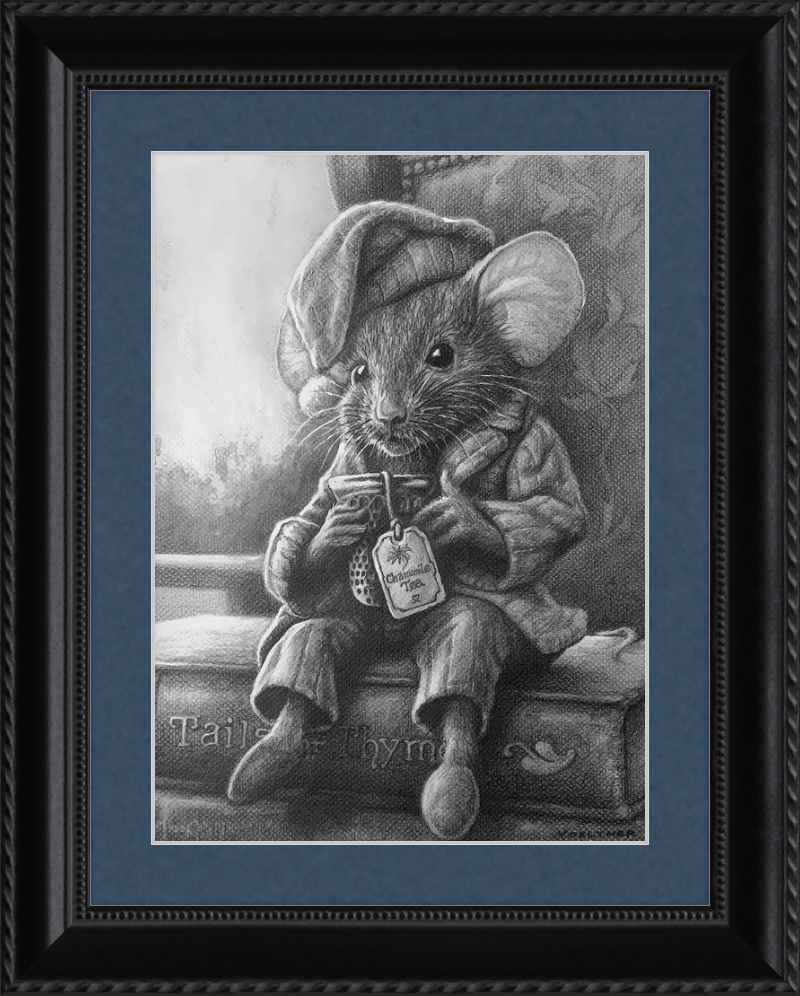 The Dormouse (Drawing) Art Print