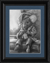 The Dormouse (Drawing) Art Print