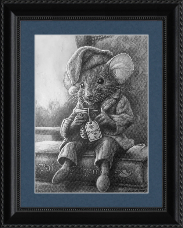 The Dormouse (Drawing) Art Print