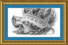 The Old Crab (Drawing) Art Print