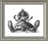 The Red Queen (Drawing) Art Print