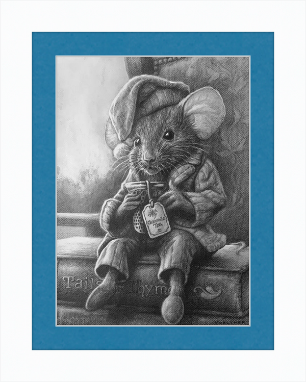 The Dormouse (Drawing) Art Print