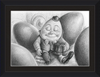 Humpty Dumpty (Drawing) Art Print
