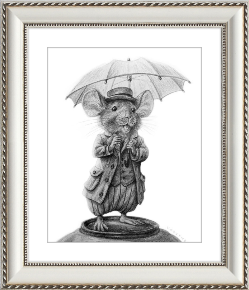 The Mouse (Drawing) Art Print