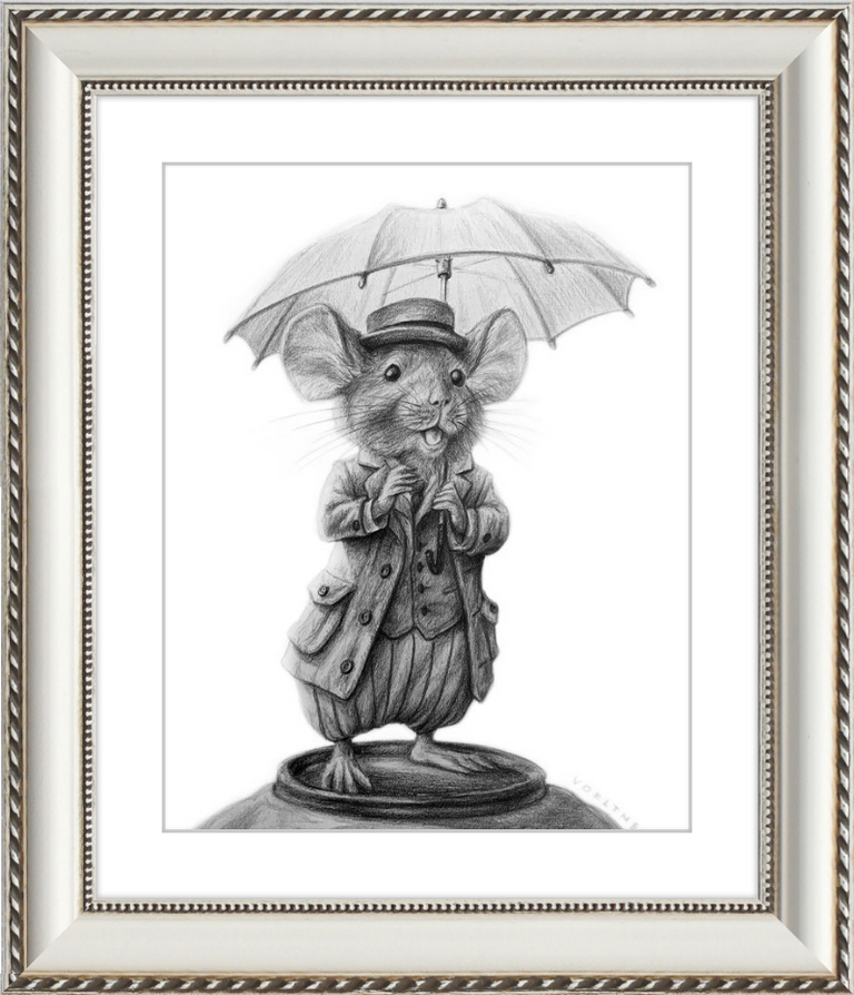 The Mouse (Drawing) Art Print