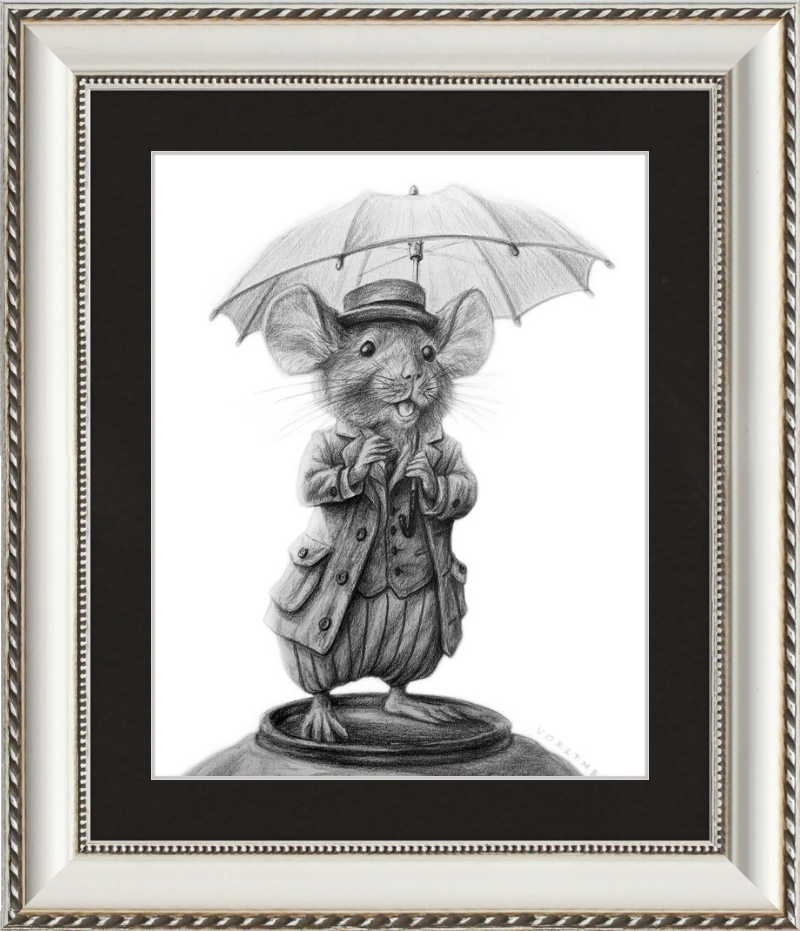 The Mouse (Drawing) Art Print
