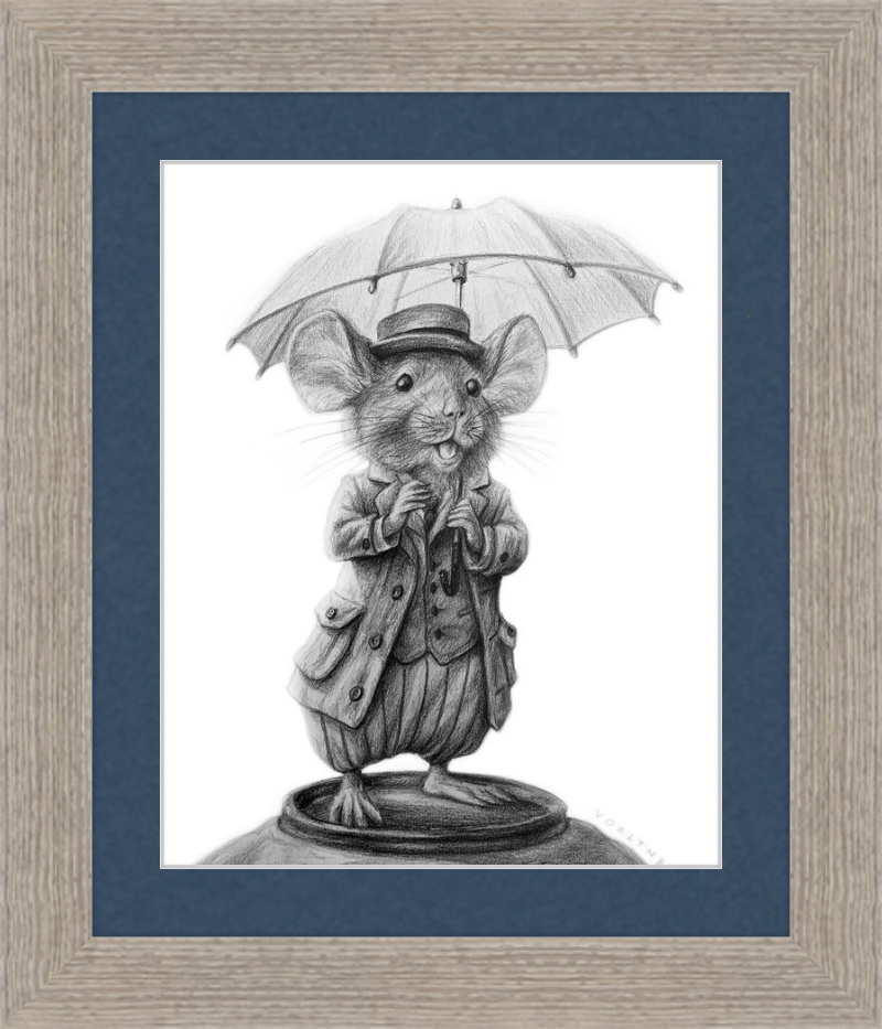 The Mouse (Drawing) Art Print