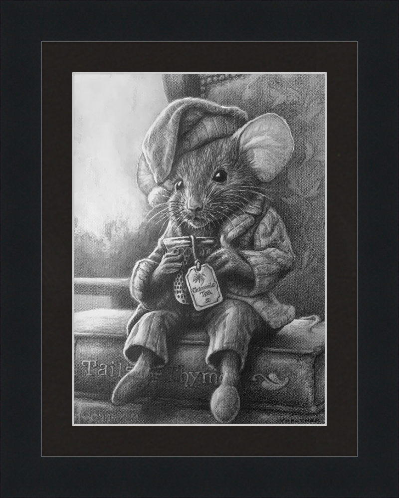 The Dormouse (Drawing) Art Print