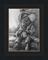 The Dormouse (Drawing) Art Print