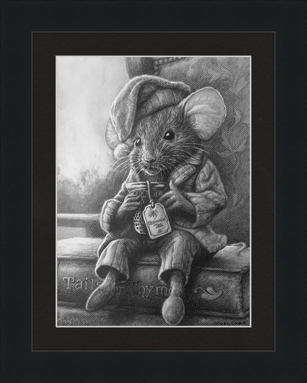 The Dormouse (Drawing) Art Print