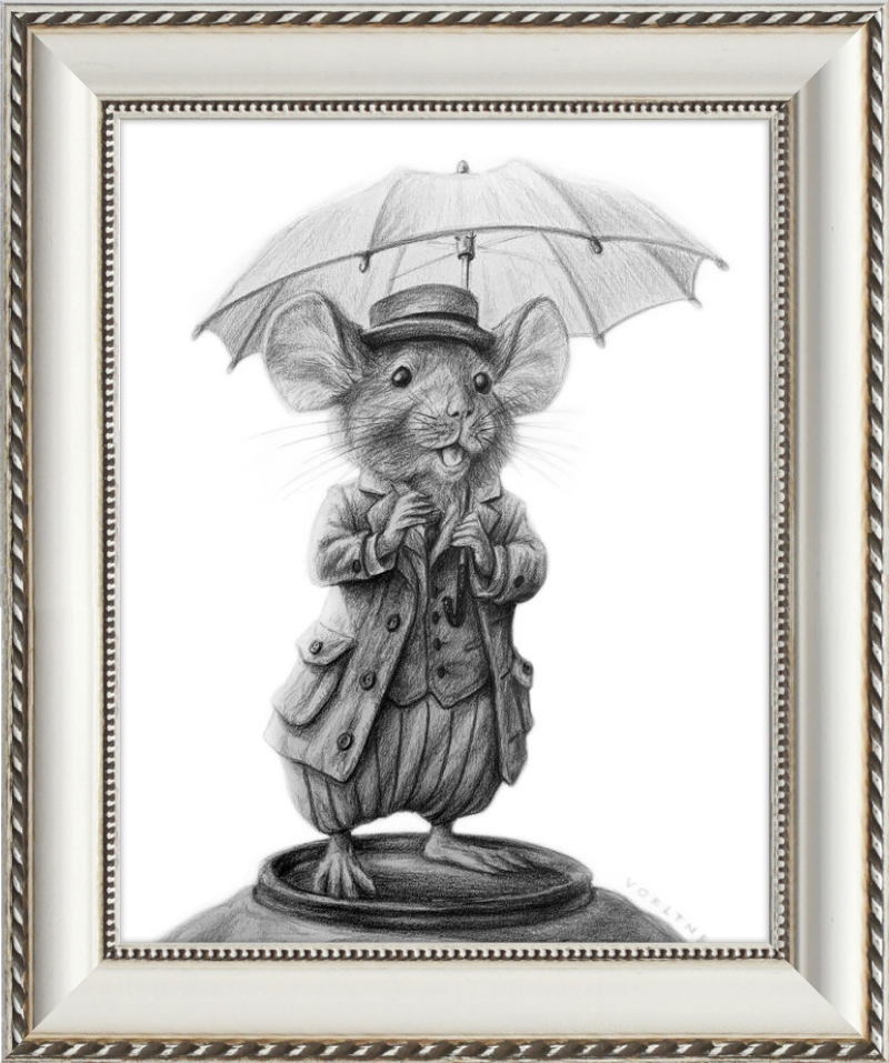 The Mouse (Drawing) Art Print