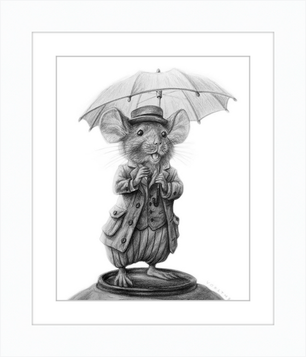 The Mouse (Drawing) Art Print