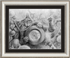 The Cheshire Cat (Drawing) Art Print