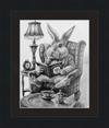 The White Rabbit (Drawing) Art Print