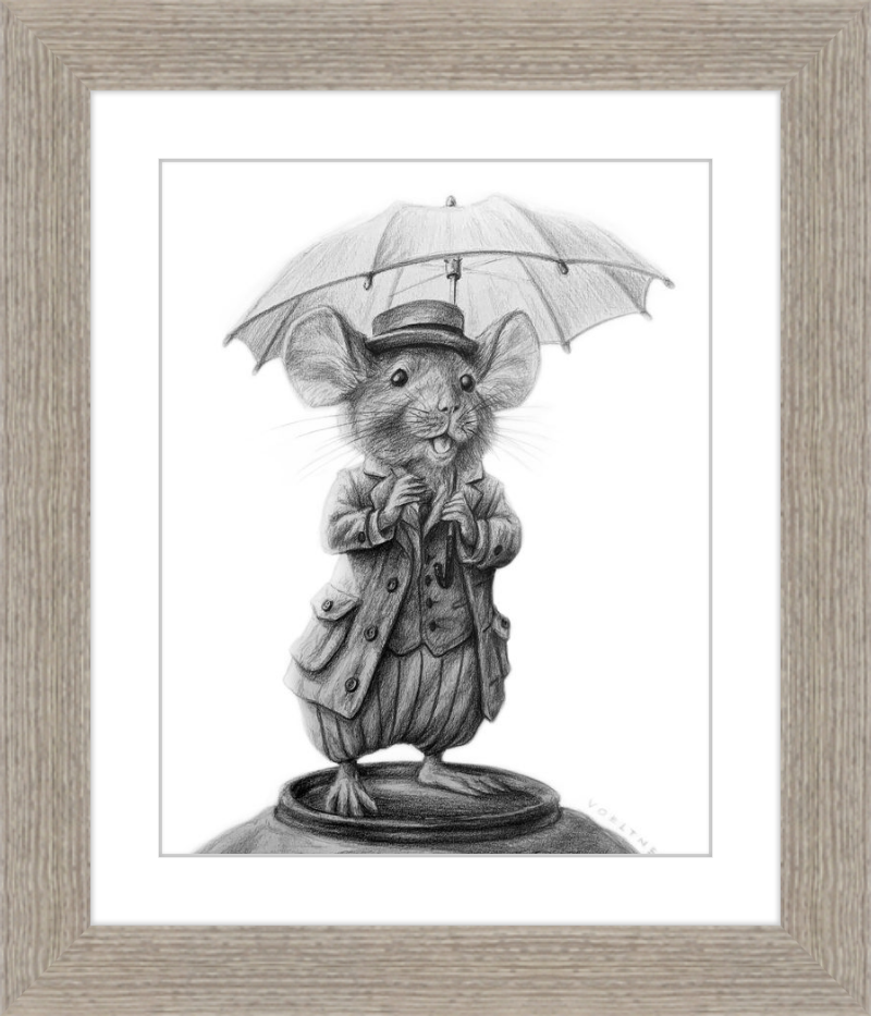 The Mouse (Drawing) Art Print