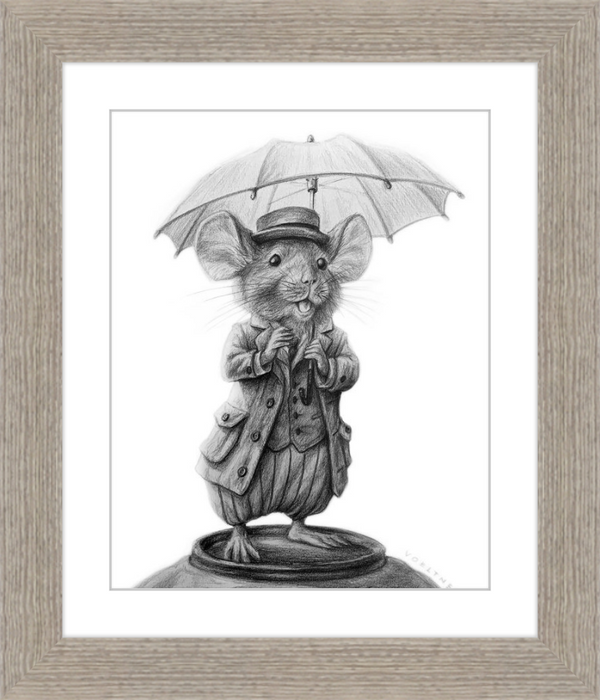 The Mouse (Drawing) Art Print
