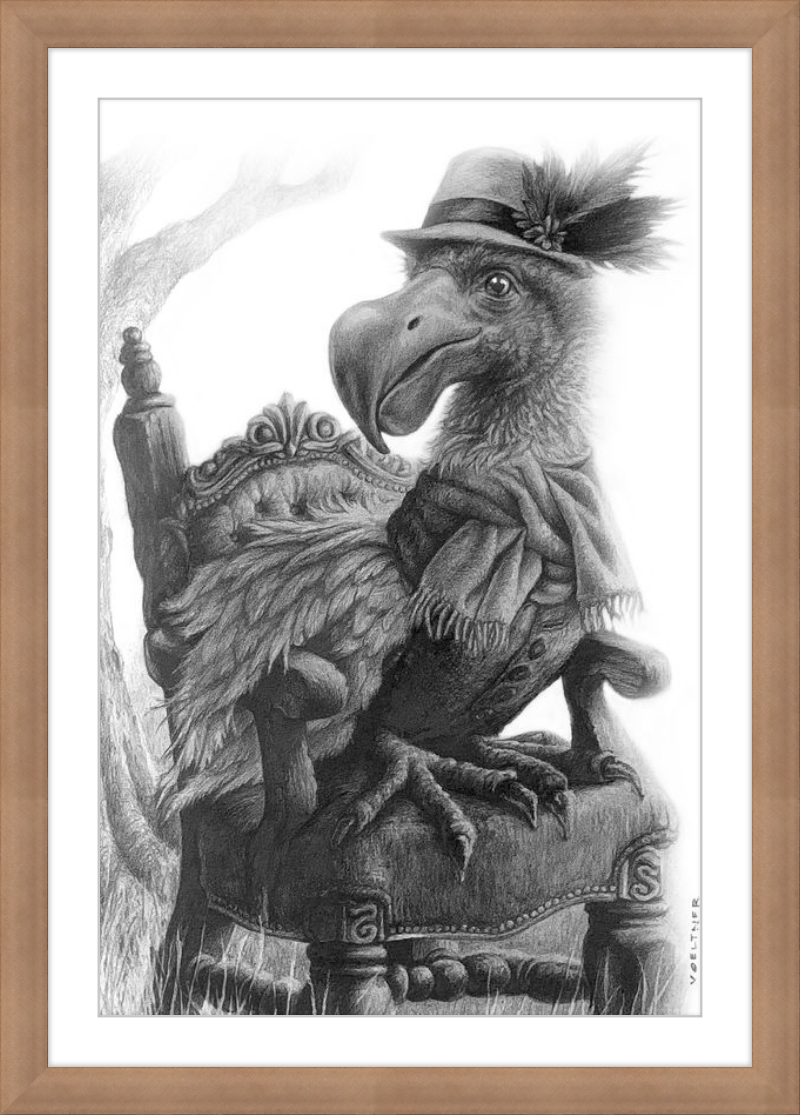 The Dodo (Drawing) Art Print