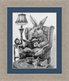 The White Rabbit (Drawing) Art Print