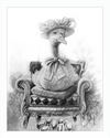 The Goose (Drawing) Art Print