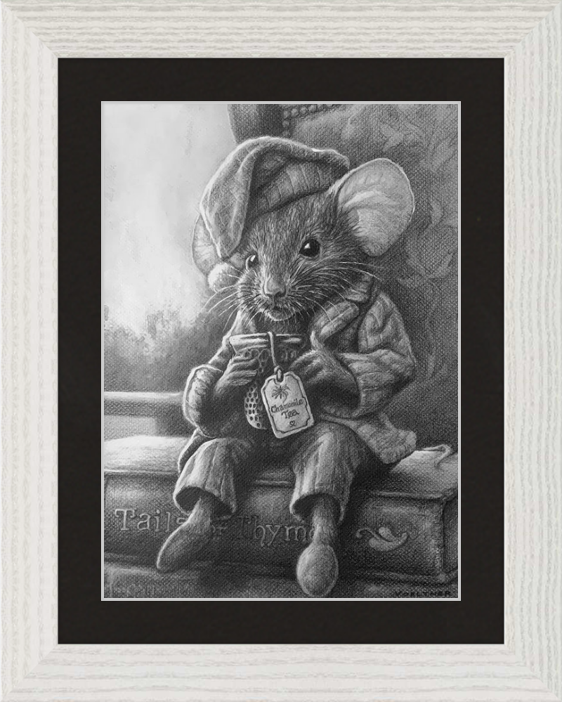 The Dormouse (Drawing) Art Print