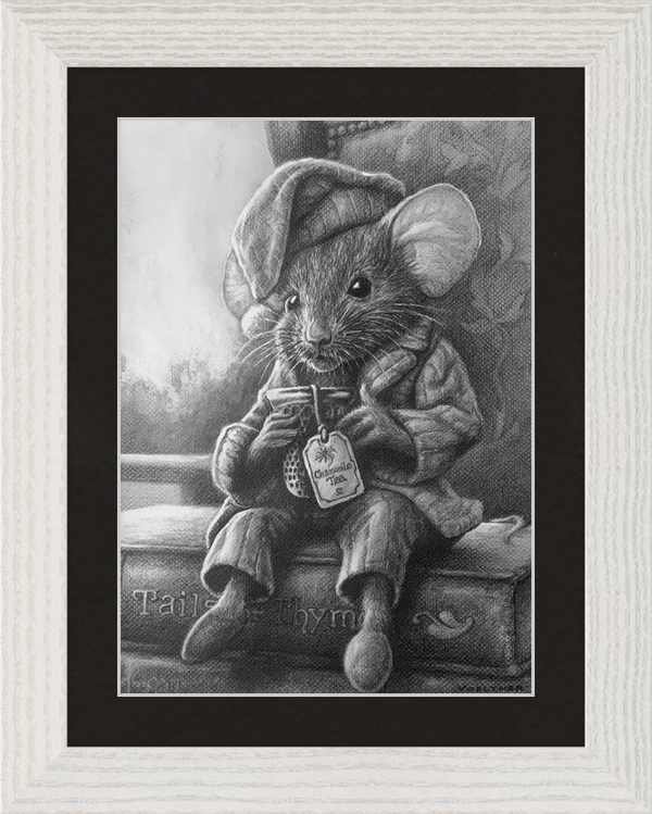 The Dormouse (Drawing) Art Print