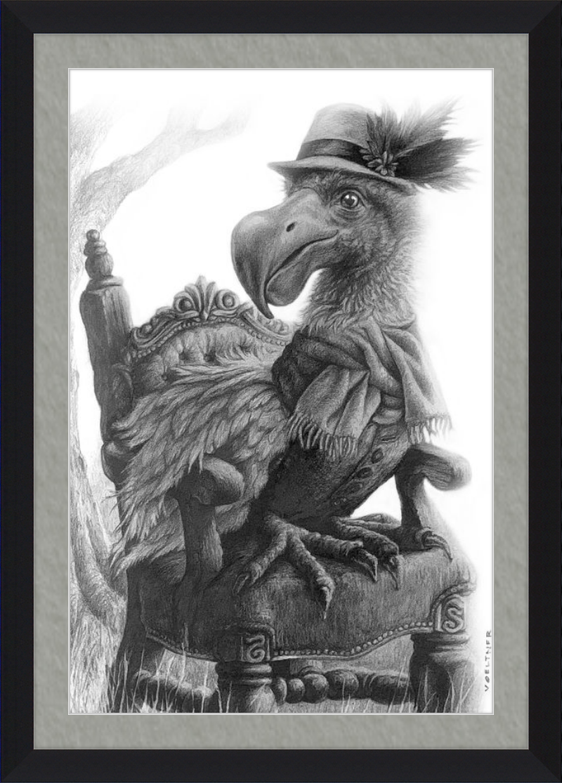 The Dodo (Drawing) Art Print