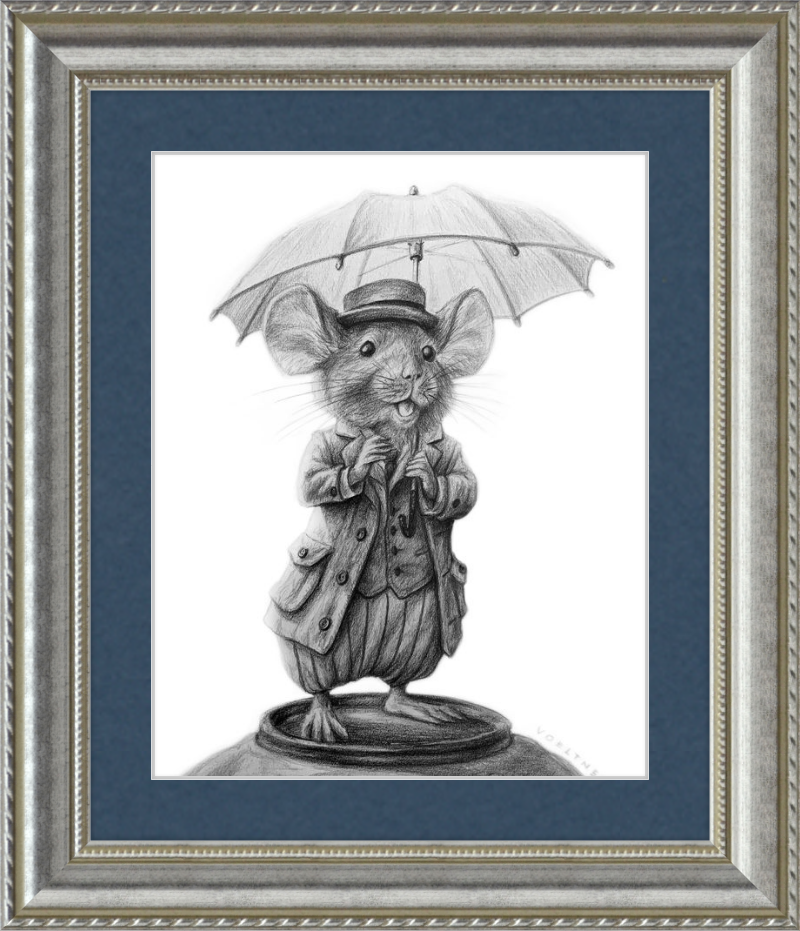 The Mouse (Drawing) Art Print