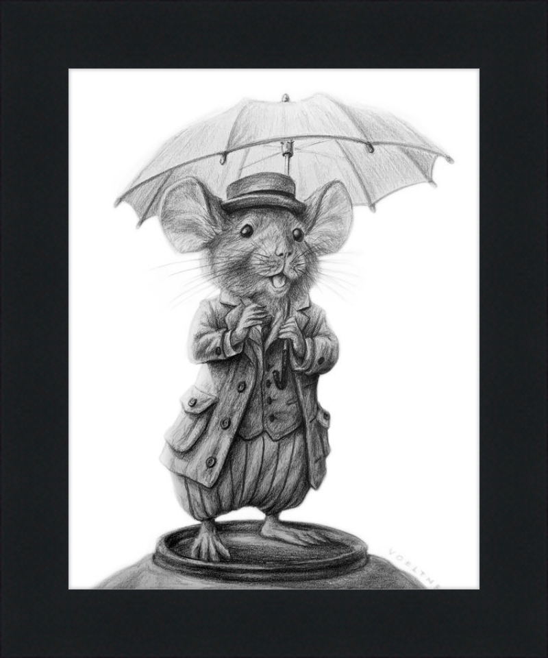 The Mouse (Drawing) Art Print