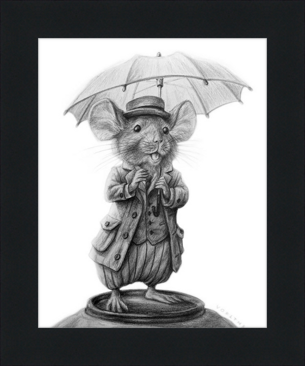 The Mouse (Drawing) Art Print