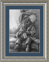 The Dormouse (Drawing) Art Print