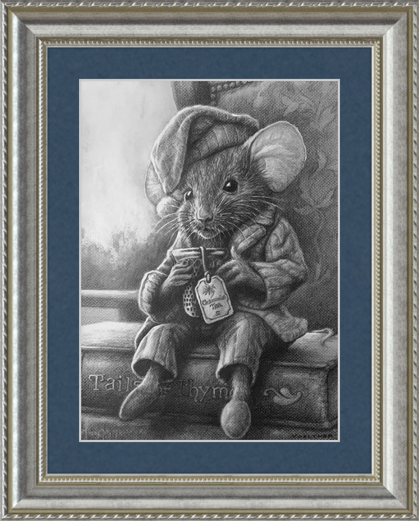 The Dormouse (Drawing) Art Print
