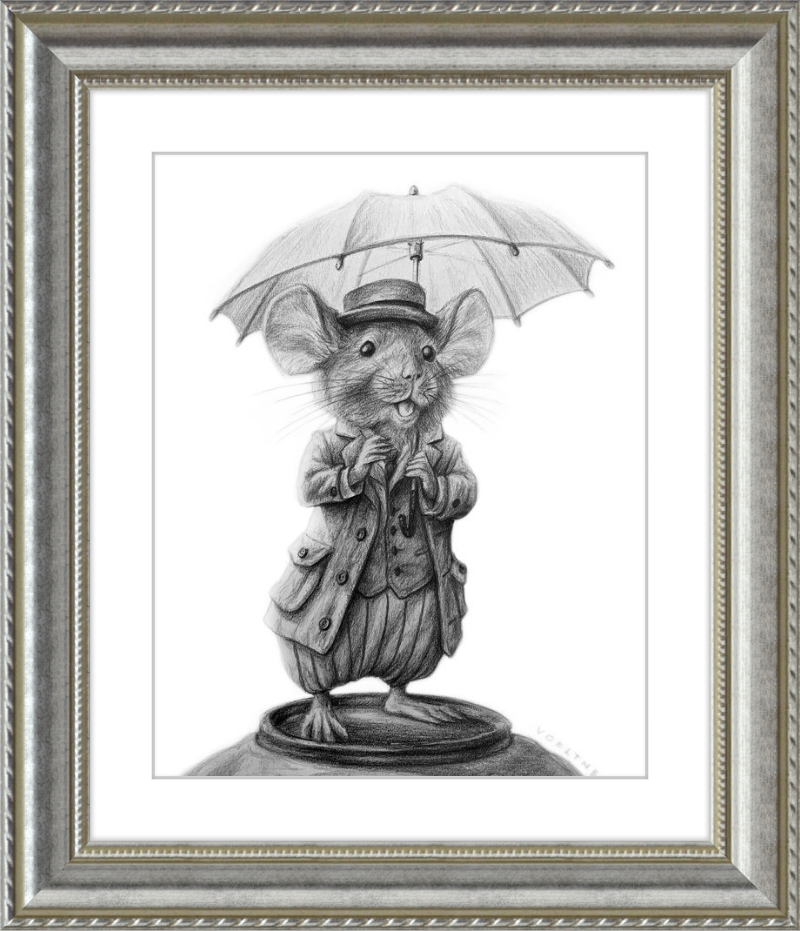 The Mouse (Drawing) Art Print