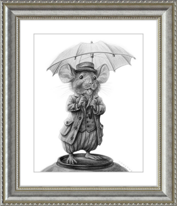 The Mouse (Drawing) Art Print